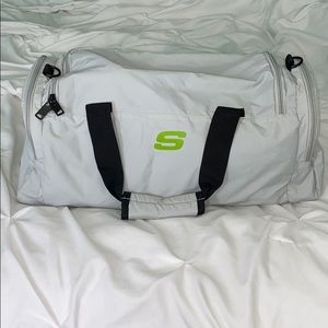 Skechers Gray Gym Bag